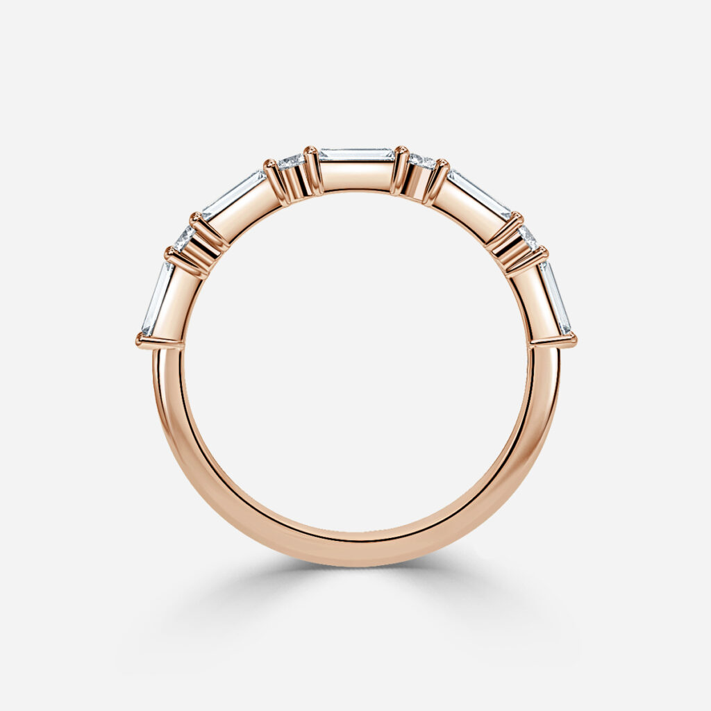Linnia Wedding Ring In Rose Gold
