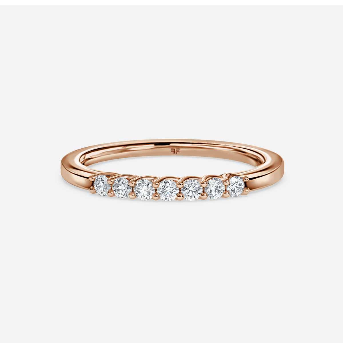 Austere 1.50mm Wedding Ring In Rose Gold