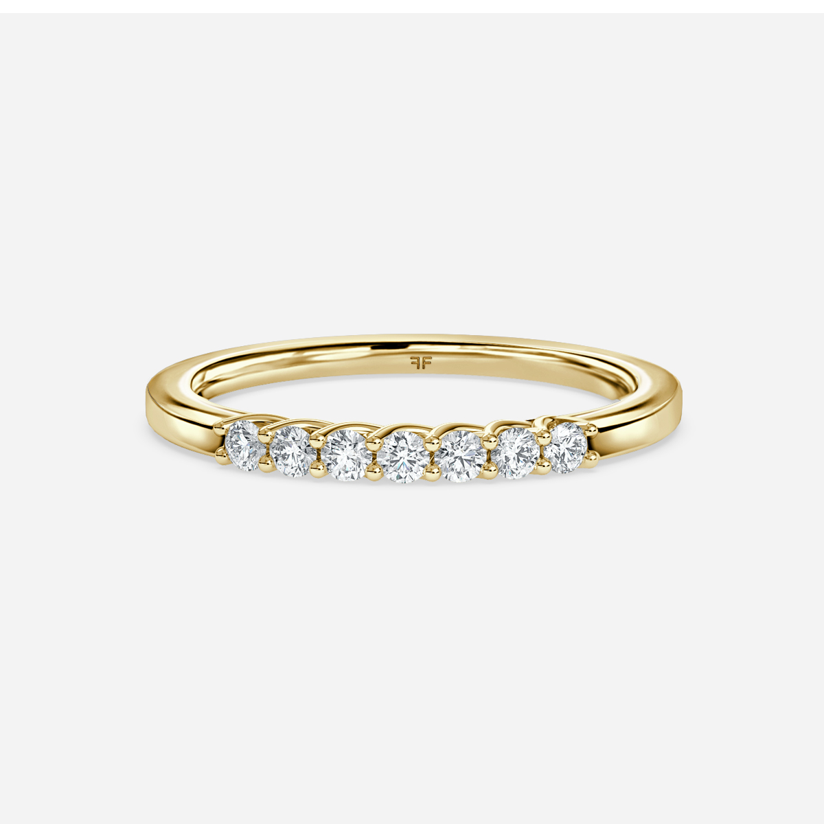 Nour 1.50mm Wedding Ring In Yellow Gold