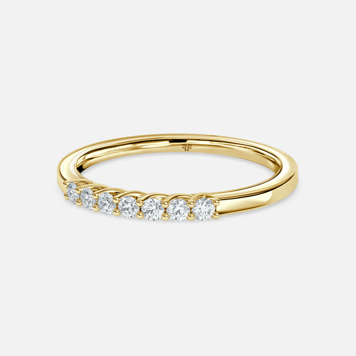 Nour 1.50mm Wedding Ring In Yellow Gold