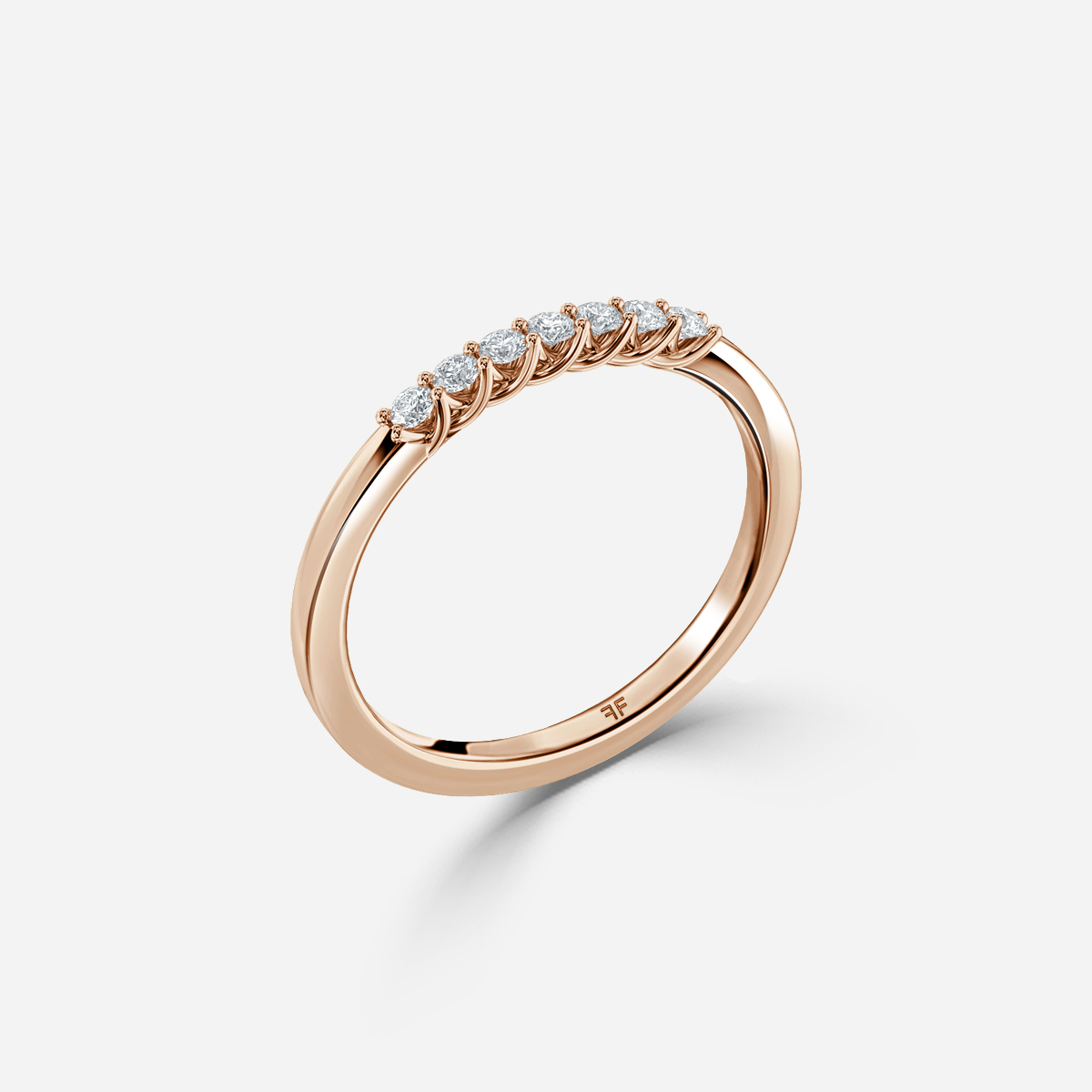 Austere 1.50mm Wedding Ring In Rose Gold