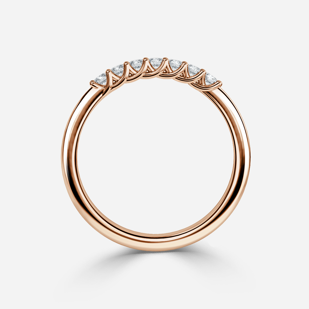 Austere 1.70mm Wedding Ring In Rose Gold