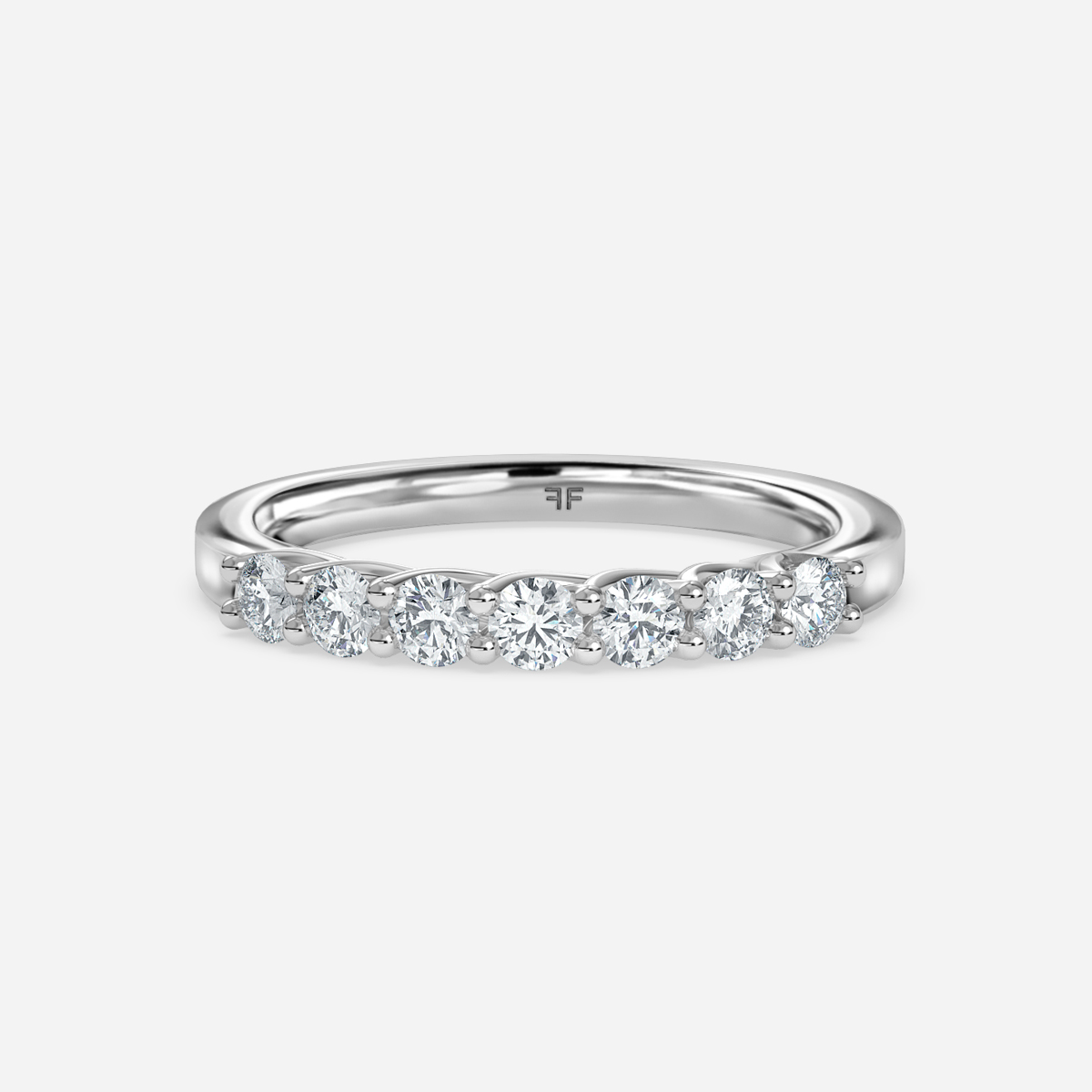 Nour 2.00mm Wedding Ring In Platinum
