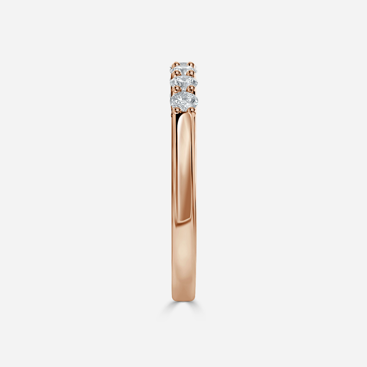 Austere 2.00mm Wedding Ring In Rose Gold