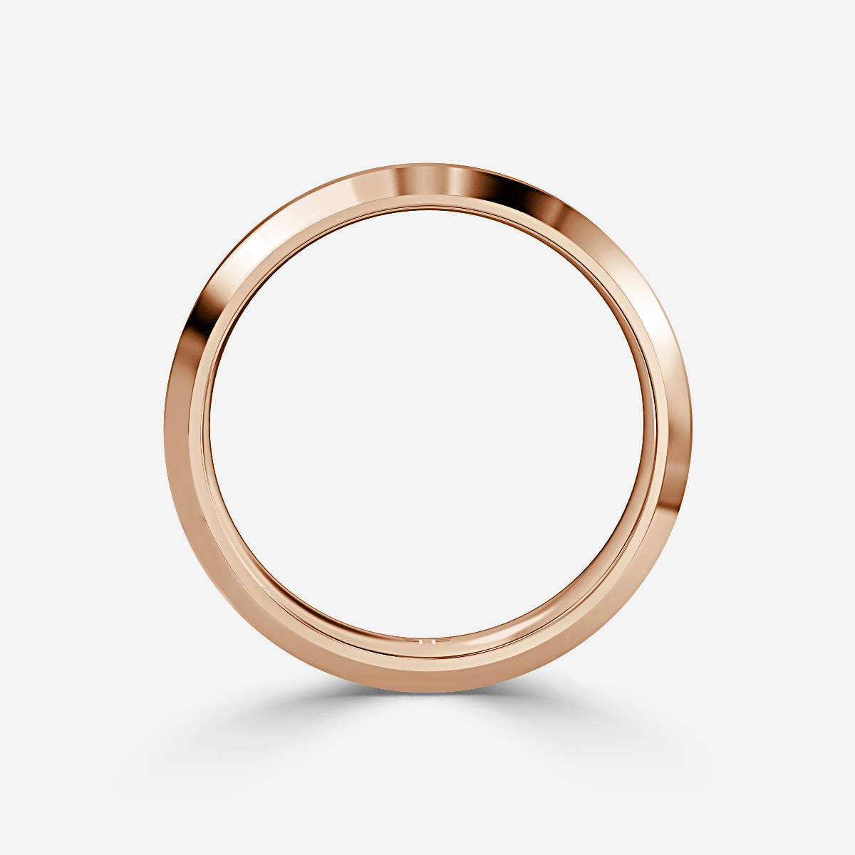 Gents 5mm Rose Gold Wedding Ring