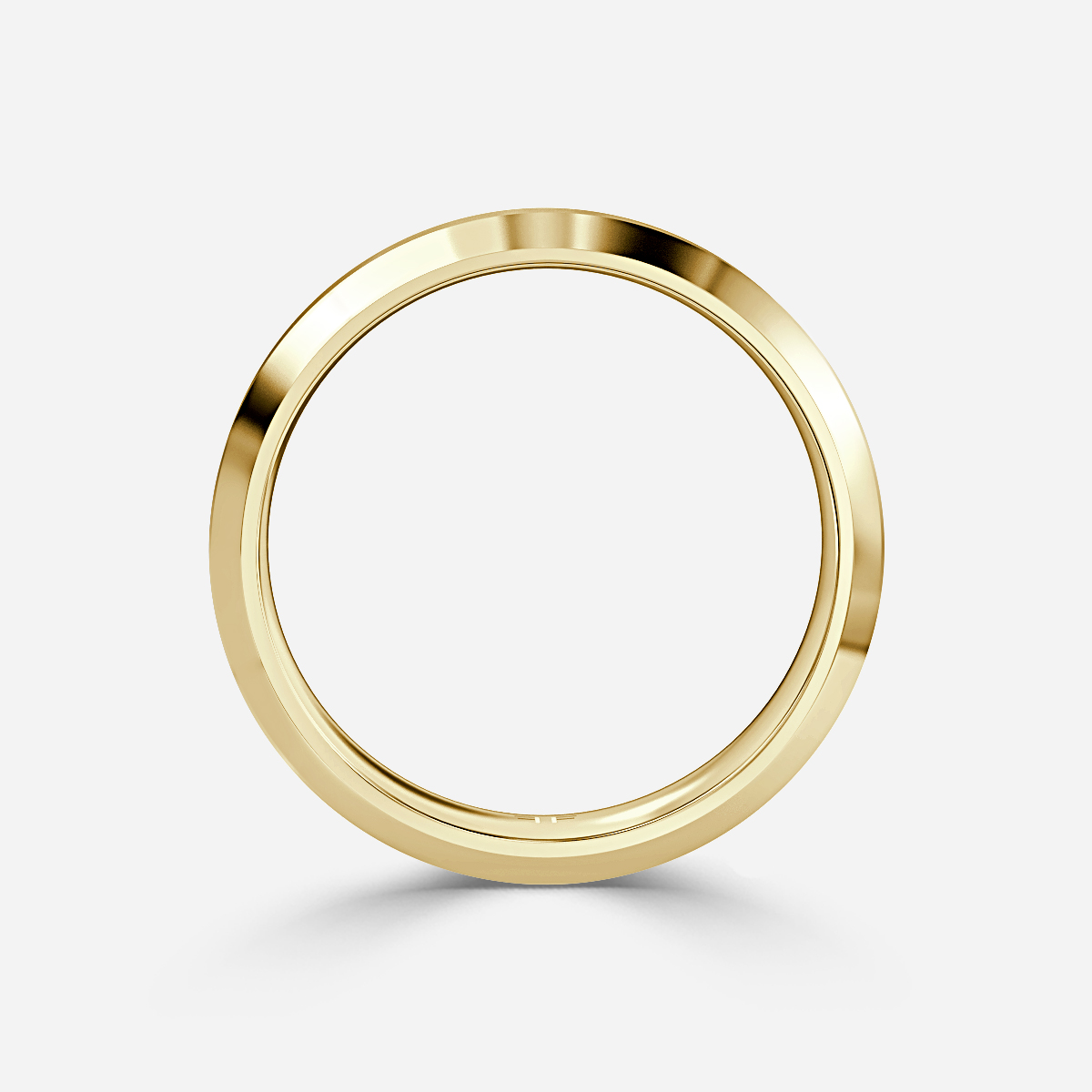 Gents 5mm Yellow Gold Wedding Ring