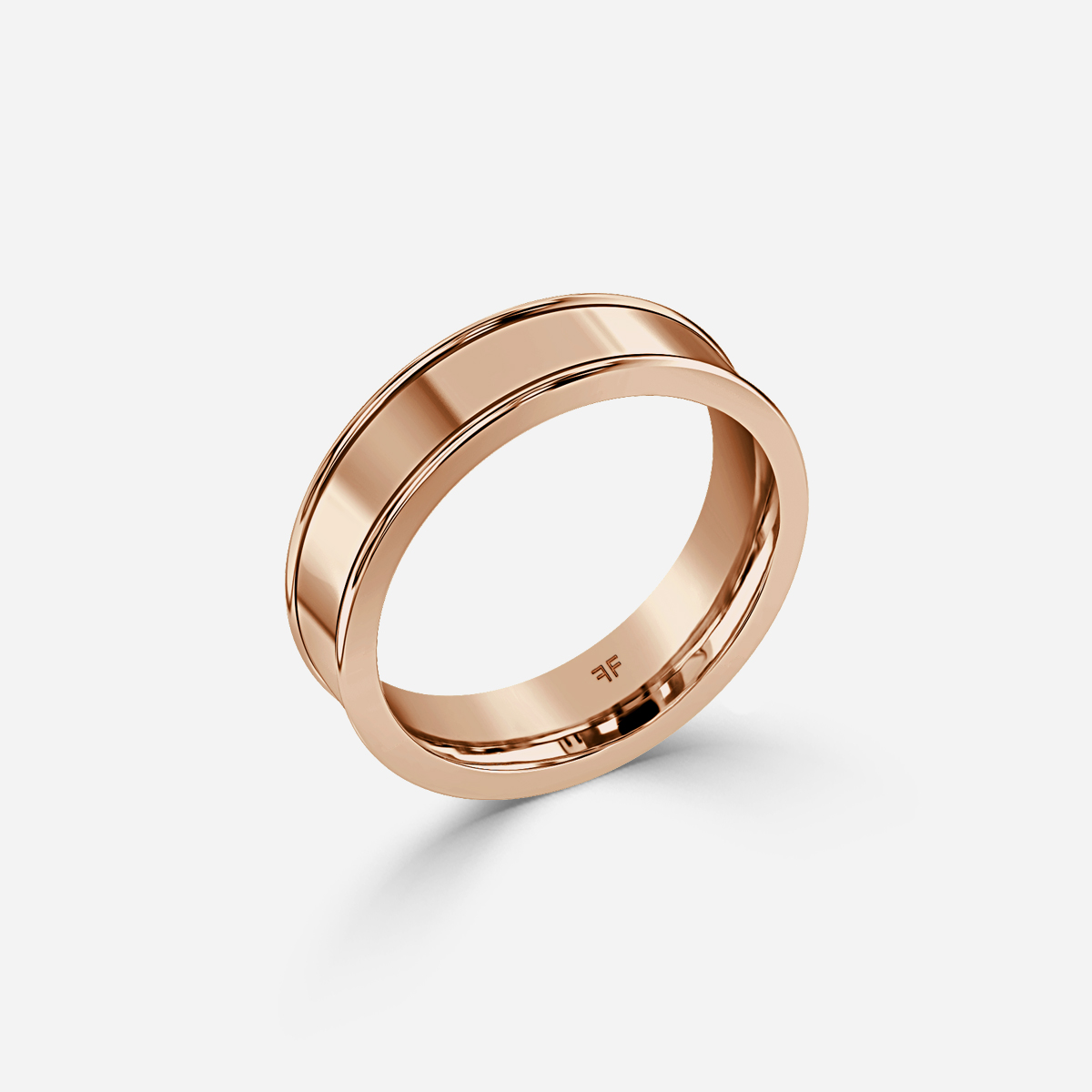 Jordan 5mm Rose Gold Wedding Ring