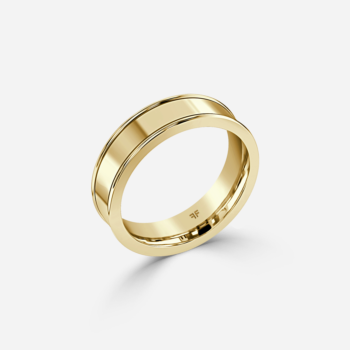Jordan 5mm Yellow Gold Wedding Ring