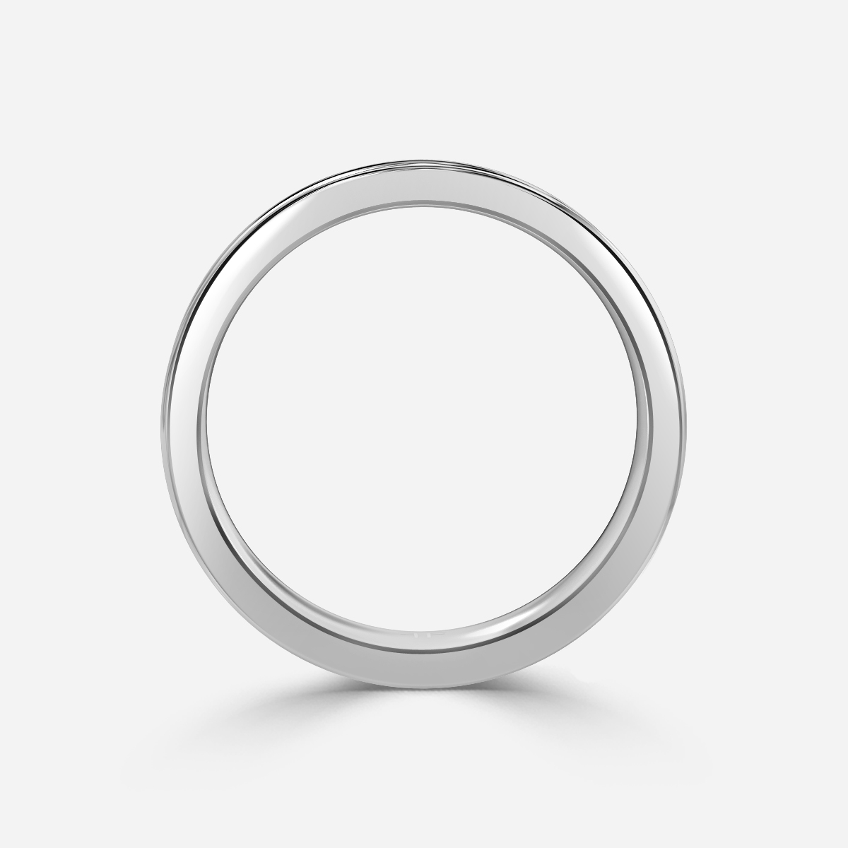 Jordan 5mm White Gold Wedding Ring