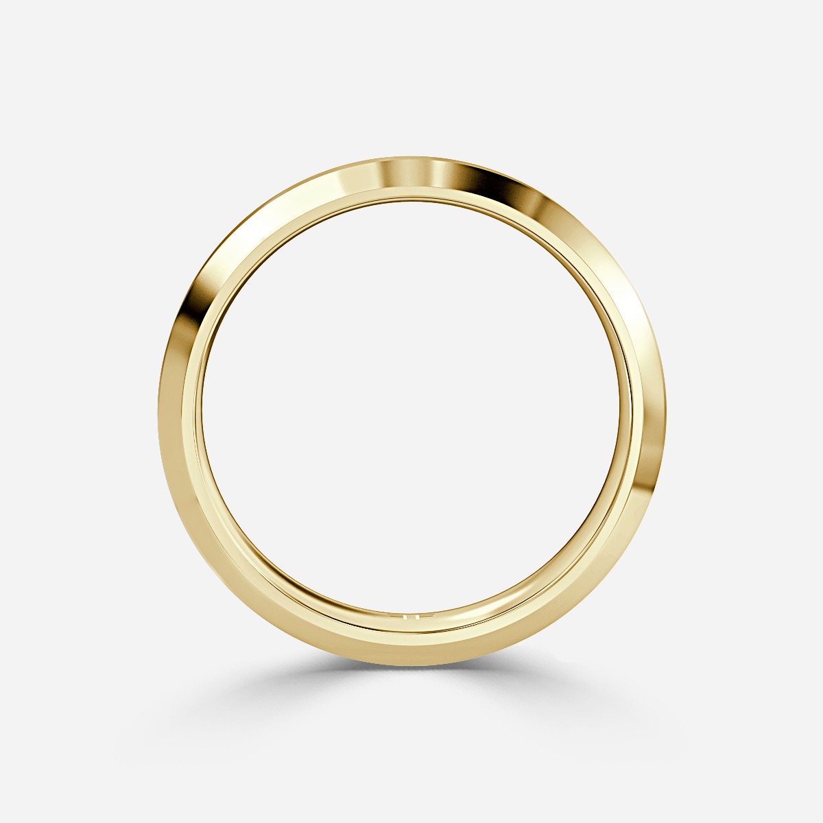 Ezra 5mm Yellow Gold Wedding Ring