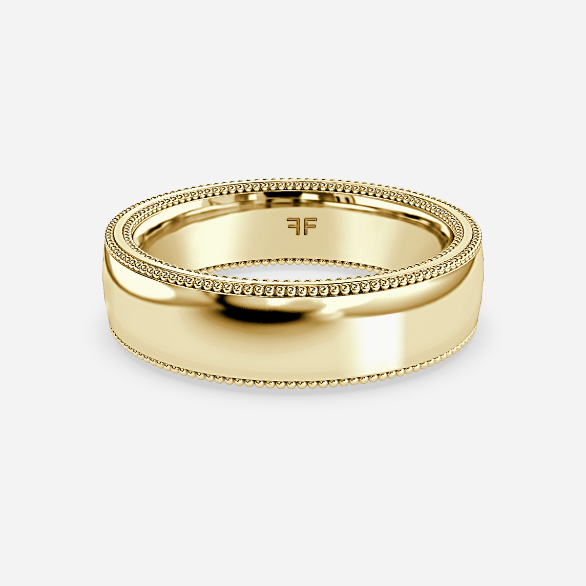 Luis 5mm Yellow Gold Wedding Ring