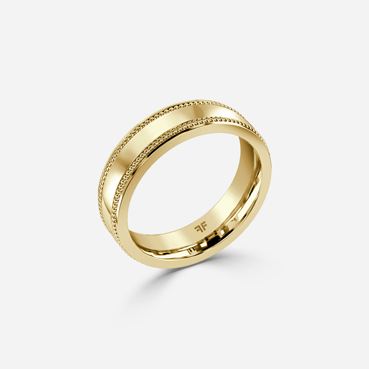 Finley 5mm Yellow Gold Wedding Ring