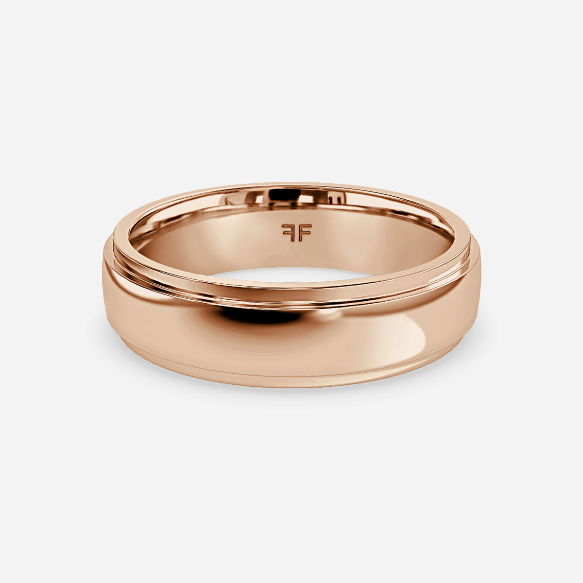 Merriot 5mm Rose Gold Wedding Ring