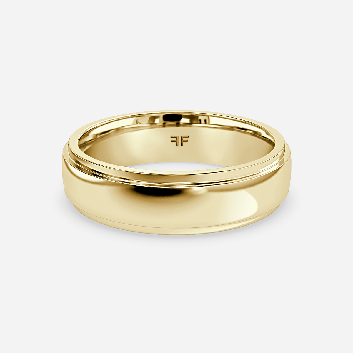 Merriot 5mm Yellow Gold Wedding Ring