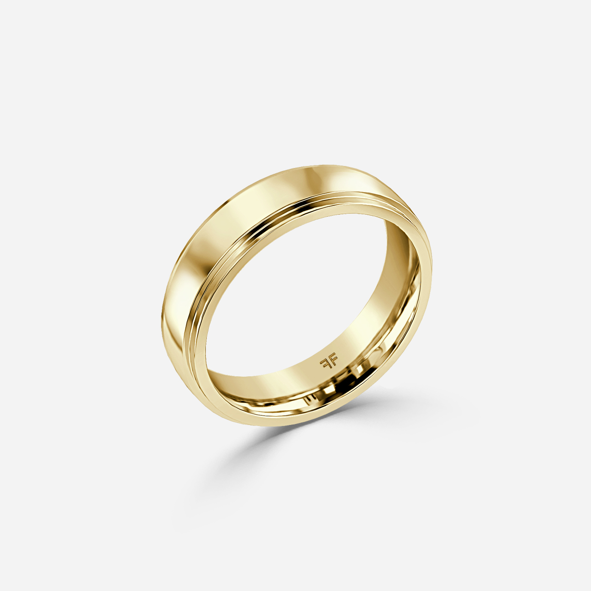 Merriot 5mm Yellow Gold Wedding Ring