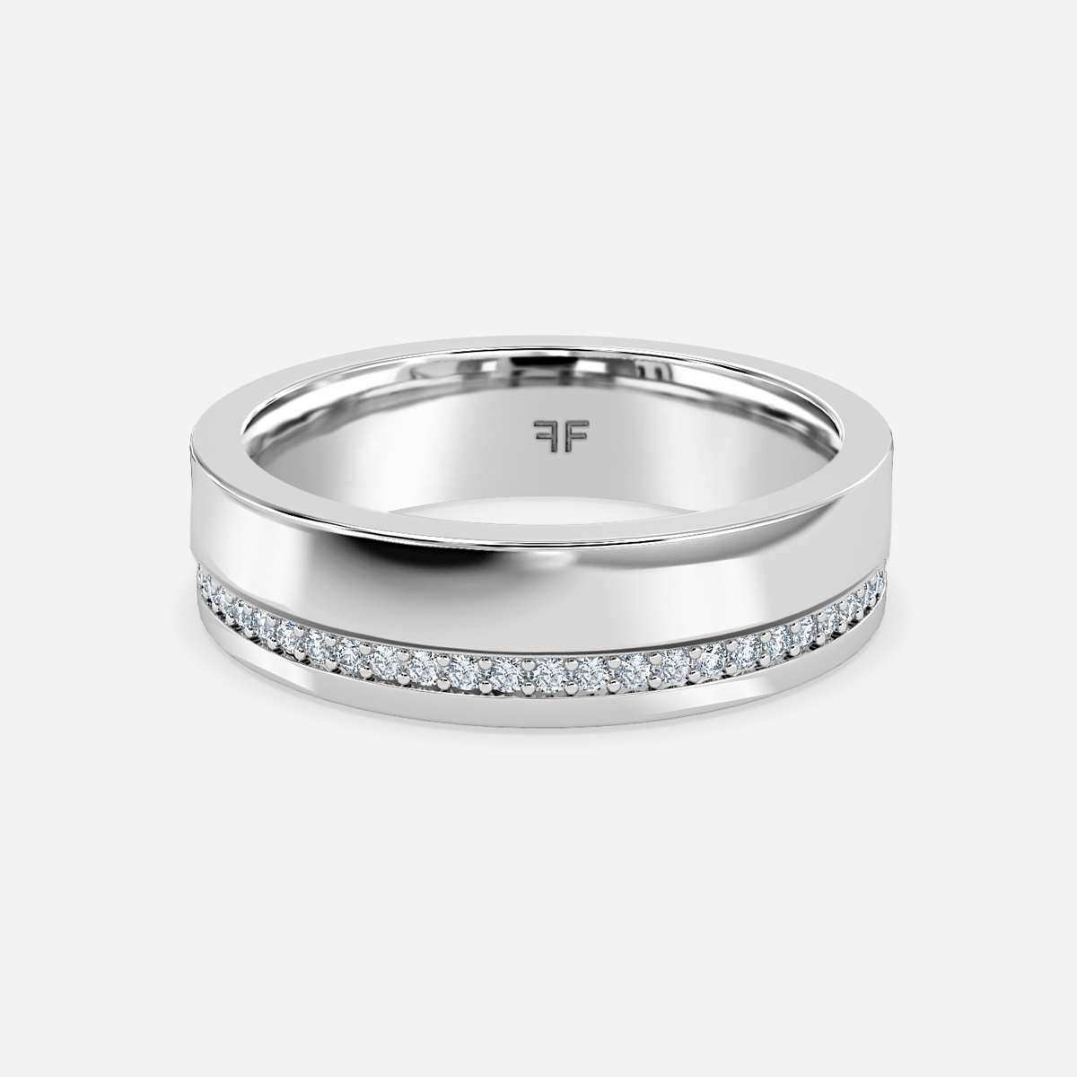 Adrian 5mm Platinum Wedding Ring