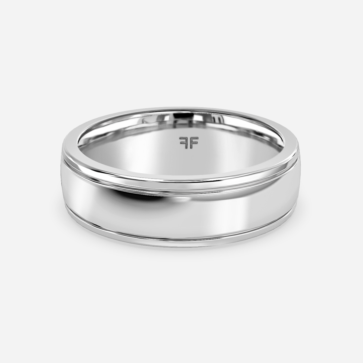 Carlo 6mm Platinum Wedding Ring Flawless Fine Jewellery
