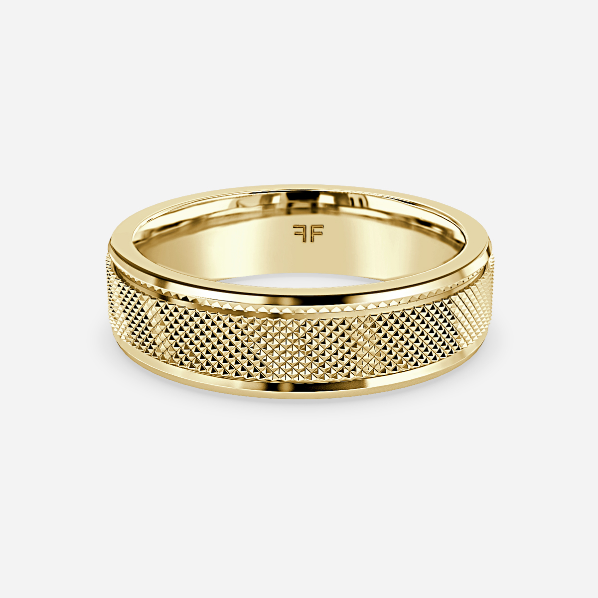 Matteo 5mm Yellow Gold Wedding Ring