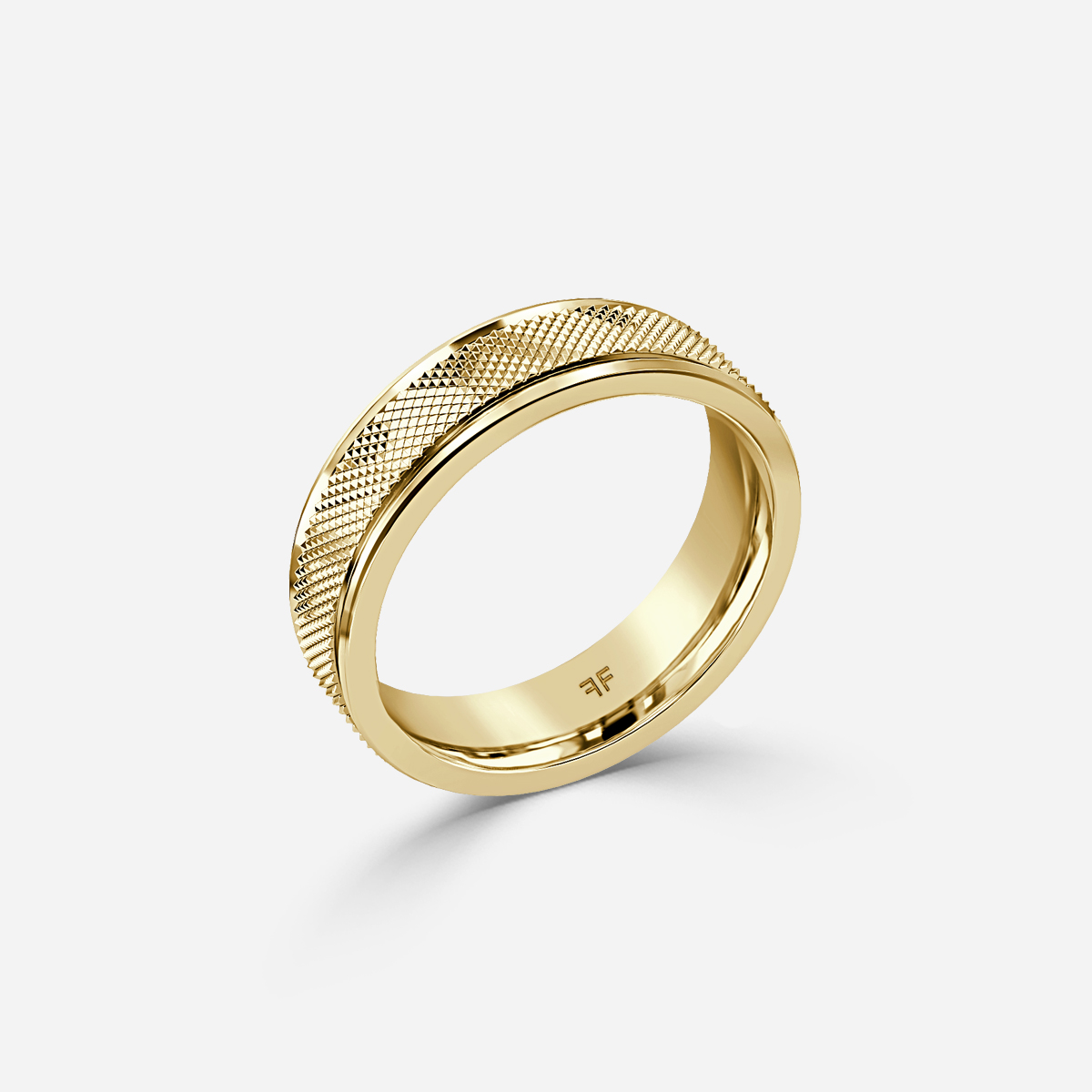 Matteo 5mm Yellow Gold Wedding Ring