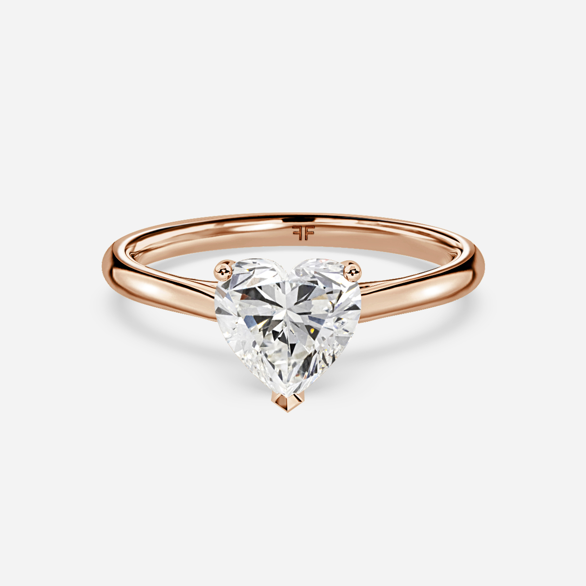 Odette Rose Gold Solitaire Engagement Ring