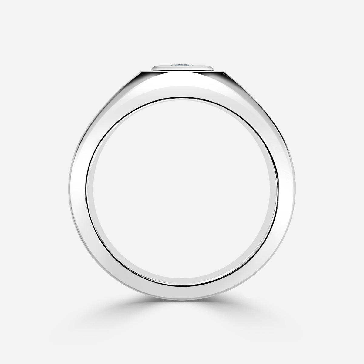 George Platinum Men's Engagement Ring