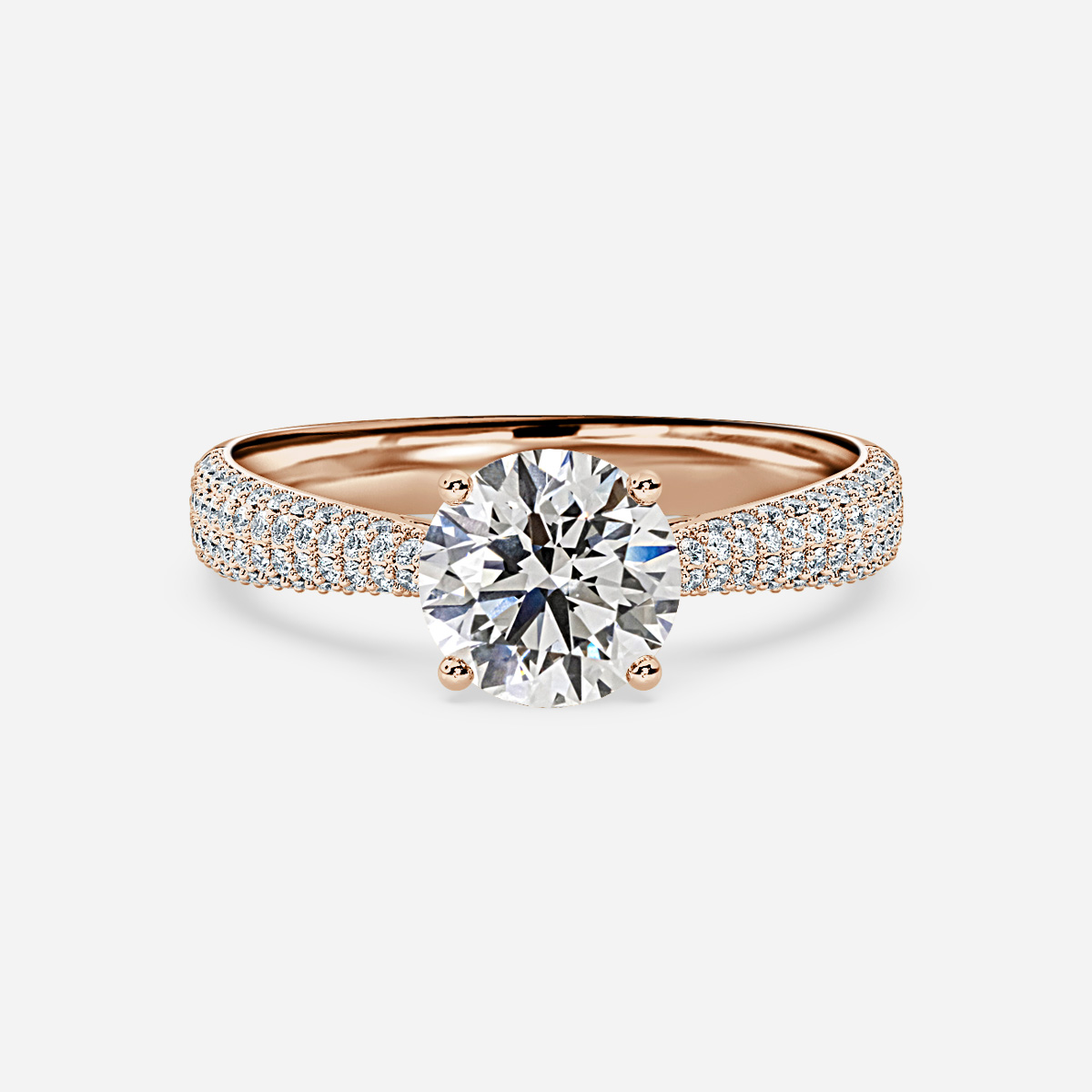 Micro hot sale diamond ring