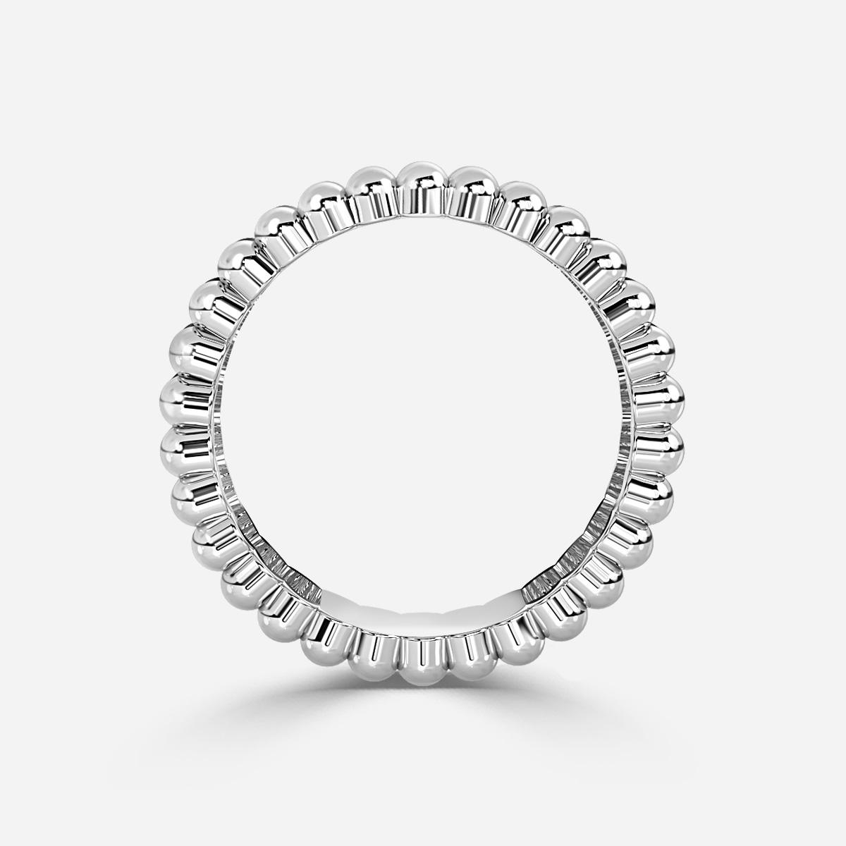 Blakely White Gold Modern Wedding Ring