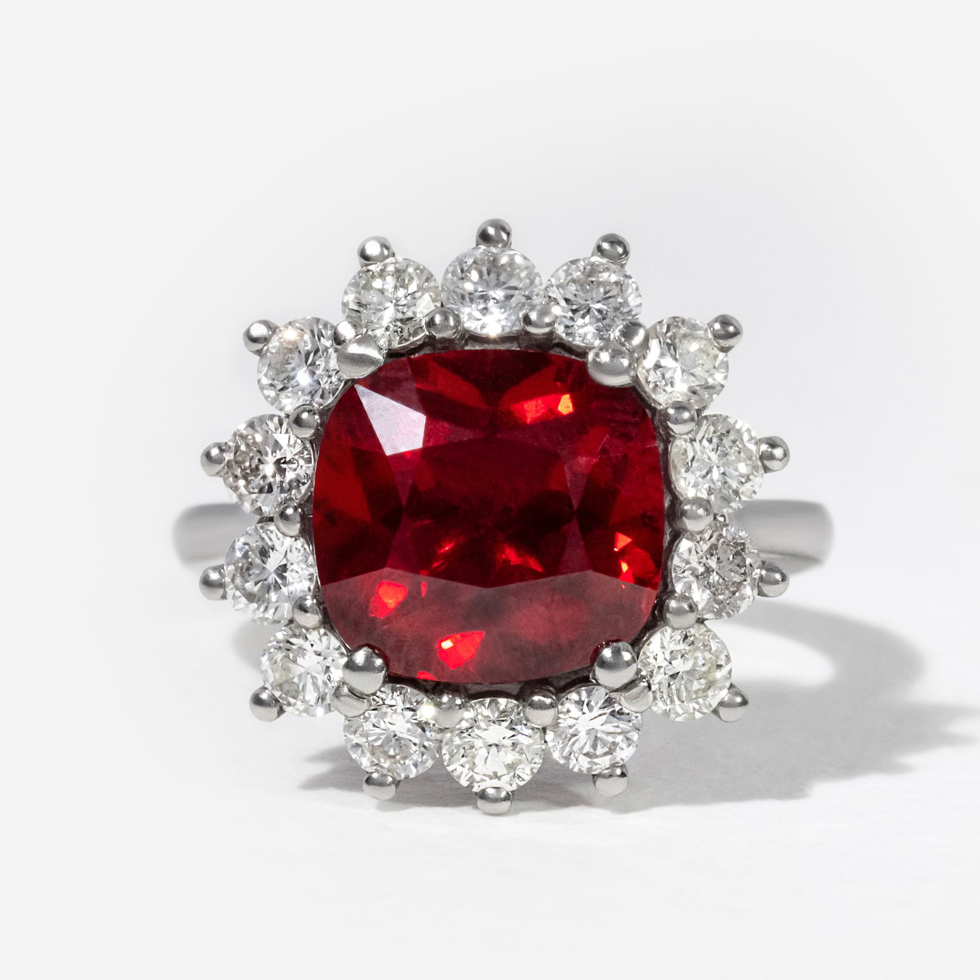 Ruby engagement store rings under 500