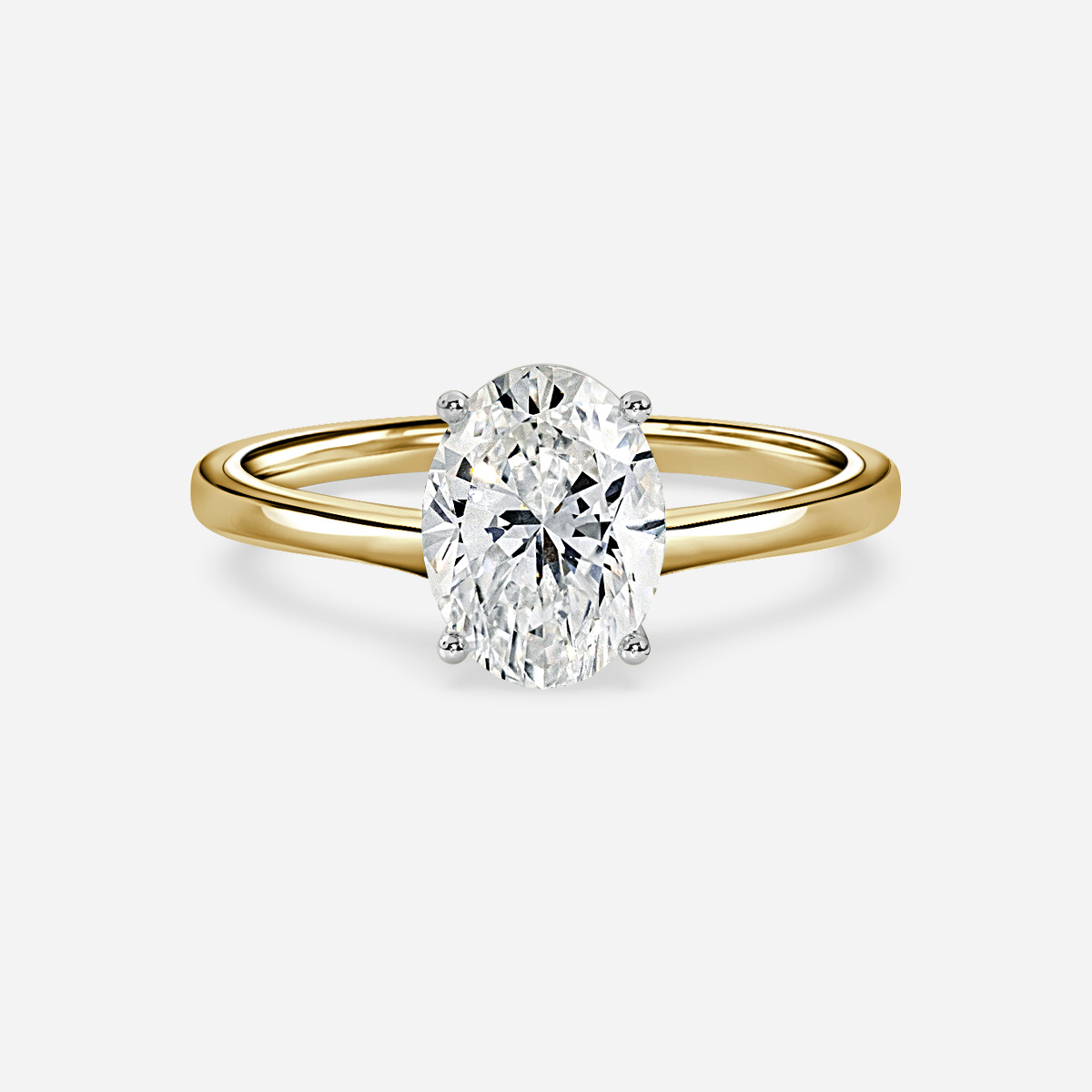 Mila Yellow Gold Two Tone