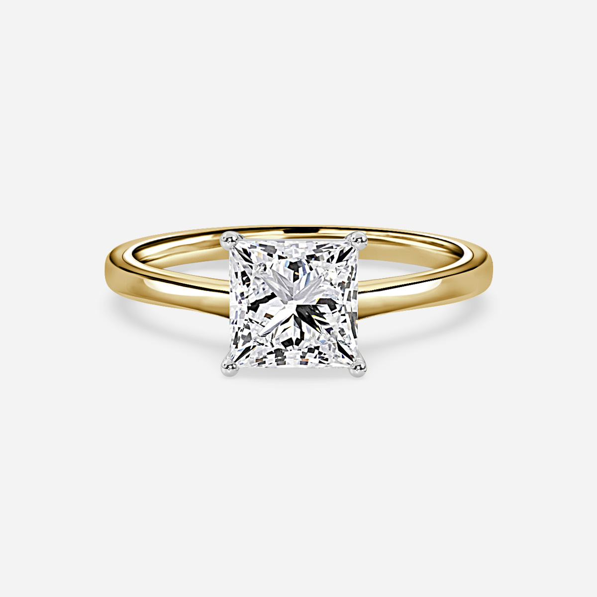 Mila Yellow Gold Two Tone