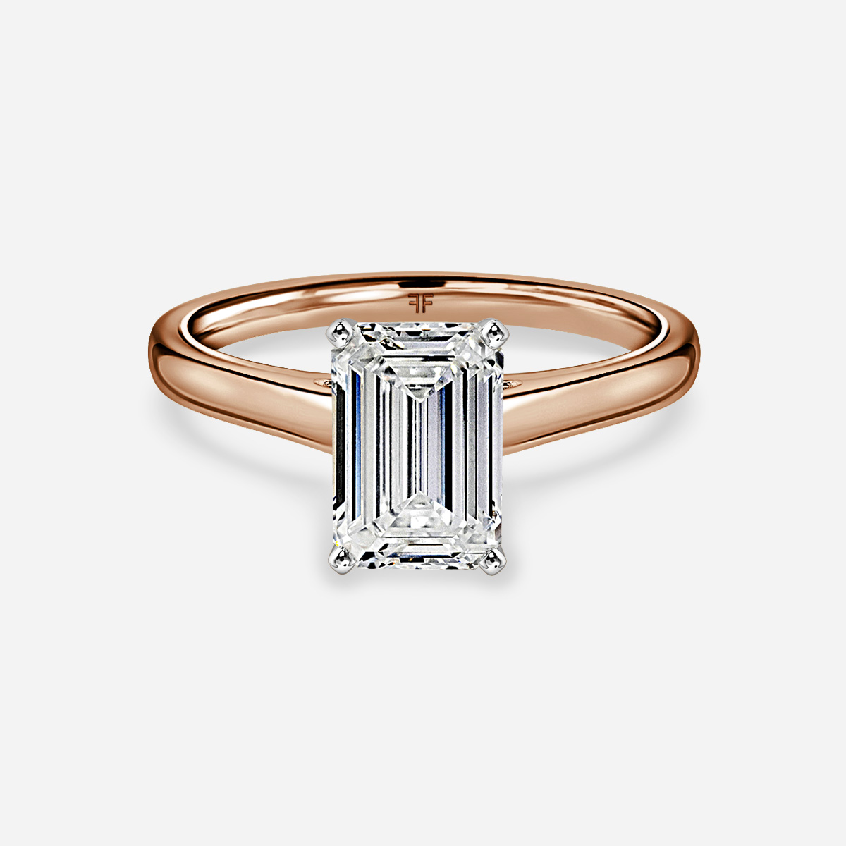 Avery Rose Gold Two Tone
