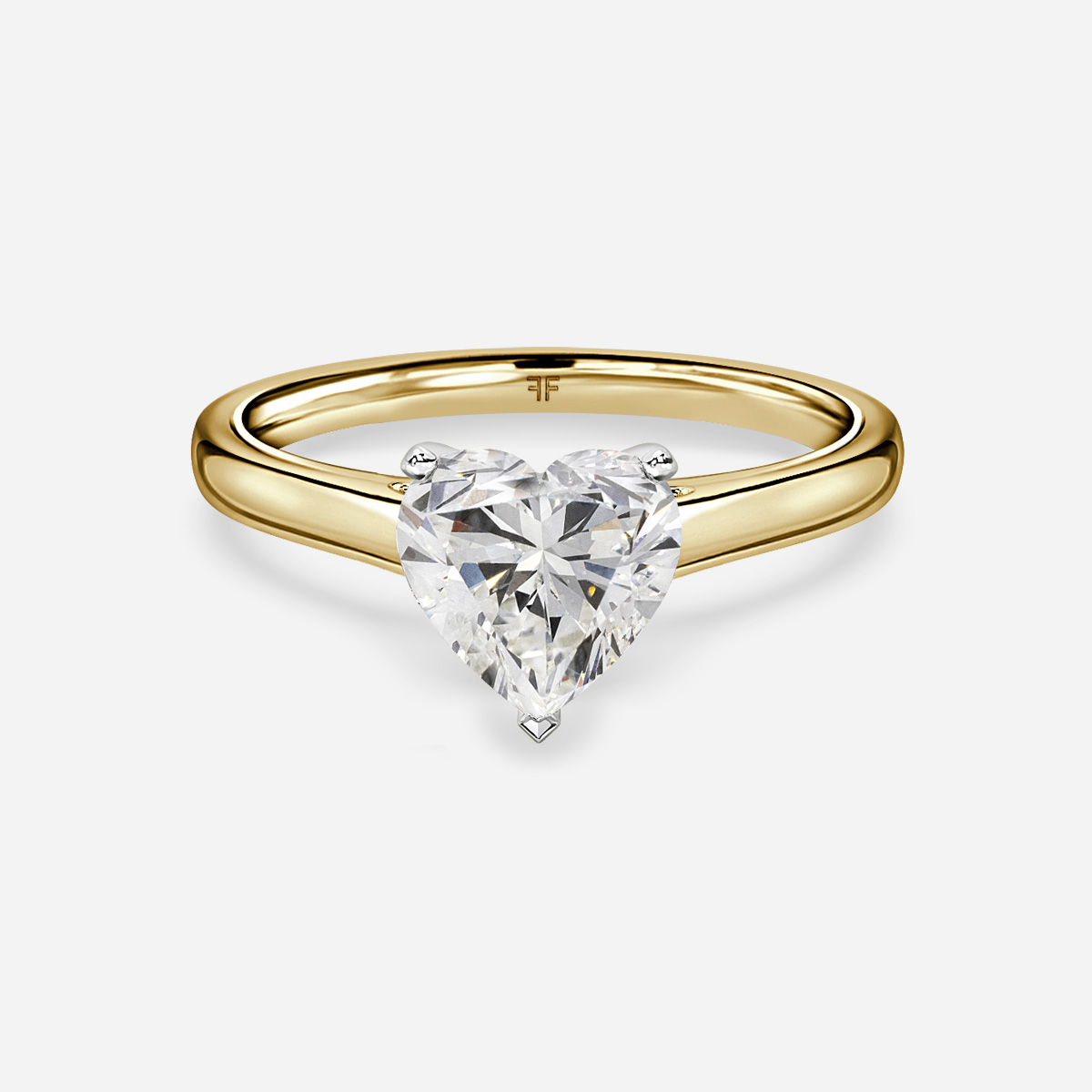 Avery Yellow Gold Two Tone