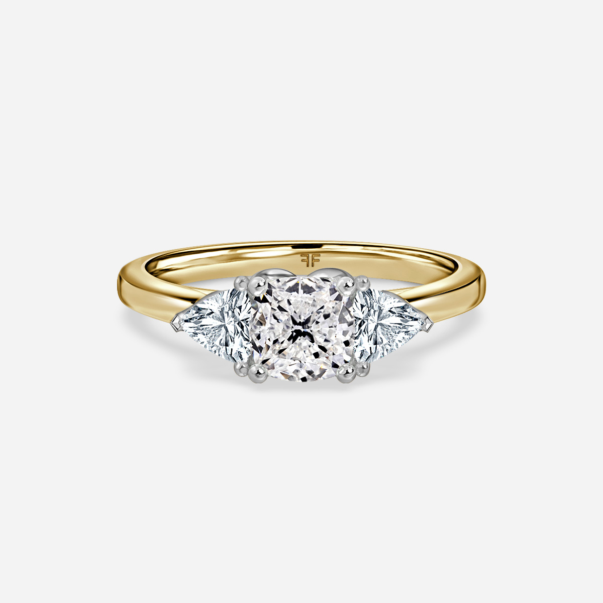 Ciara Yellow Gold Two Tone