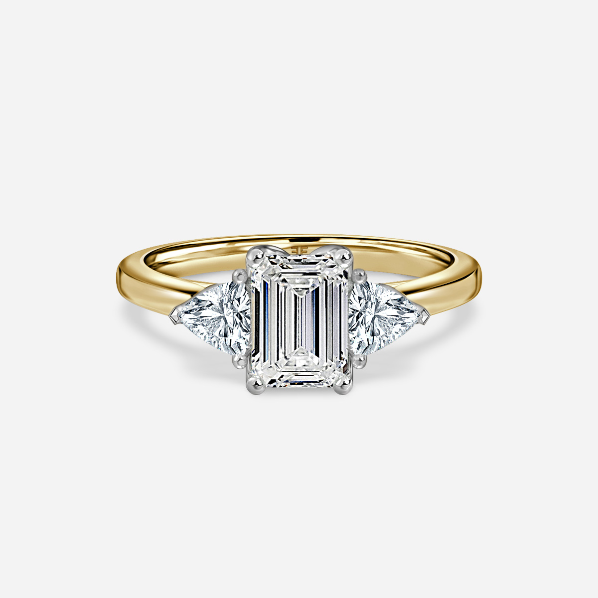 Ciara Yellow Gold Two Tone