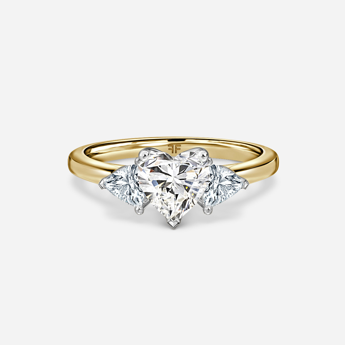 Ciara Yellow Gold Two Tone