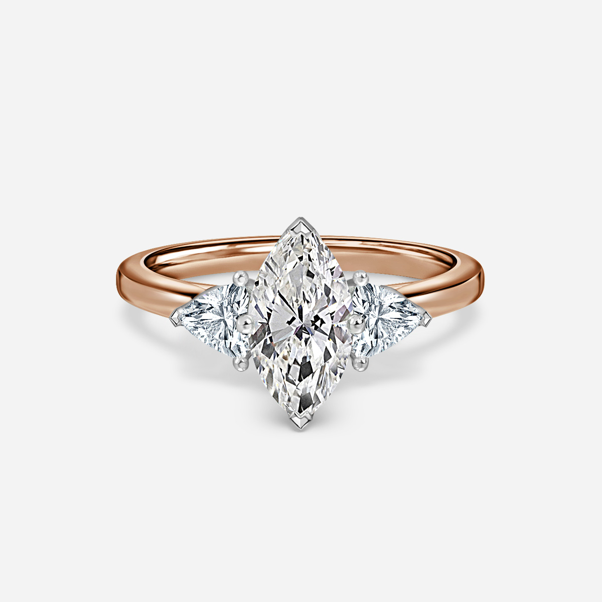 Ciara Rose Gold Two Tone