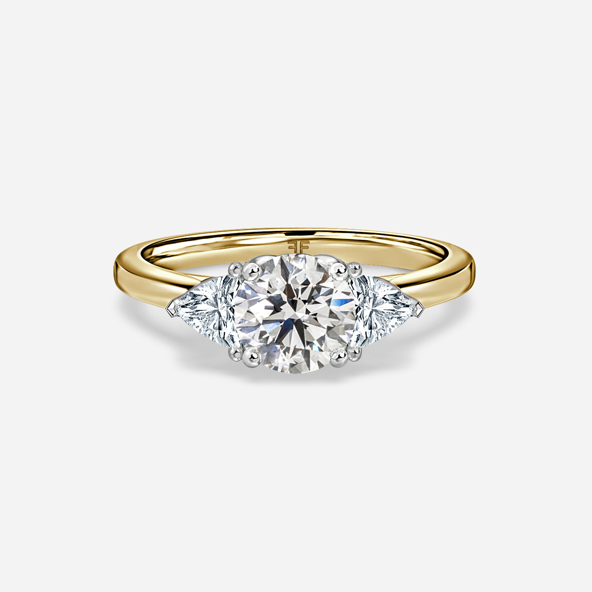 Ciara Yellow Gold Two Tone