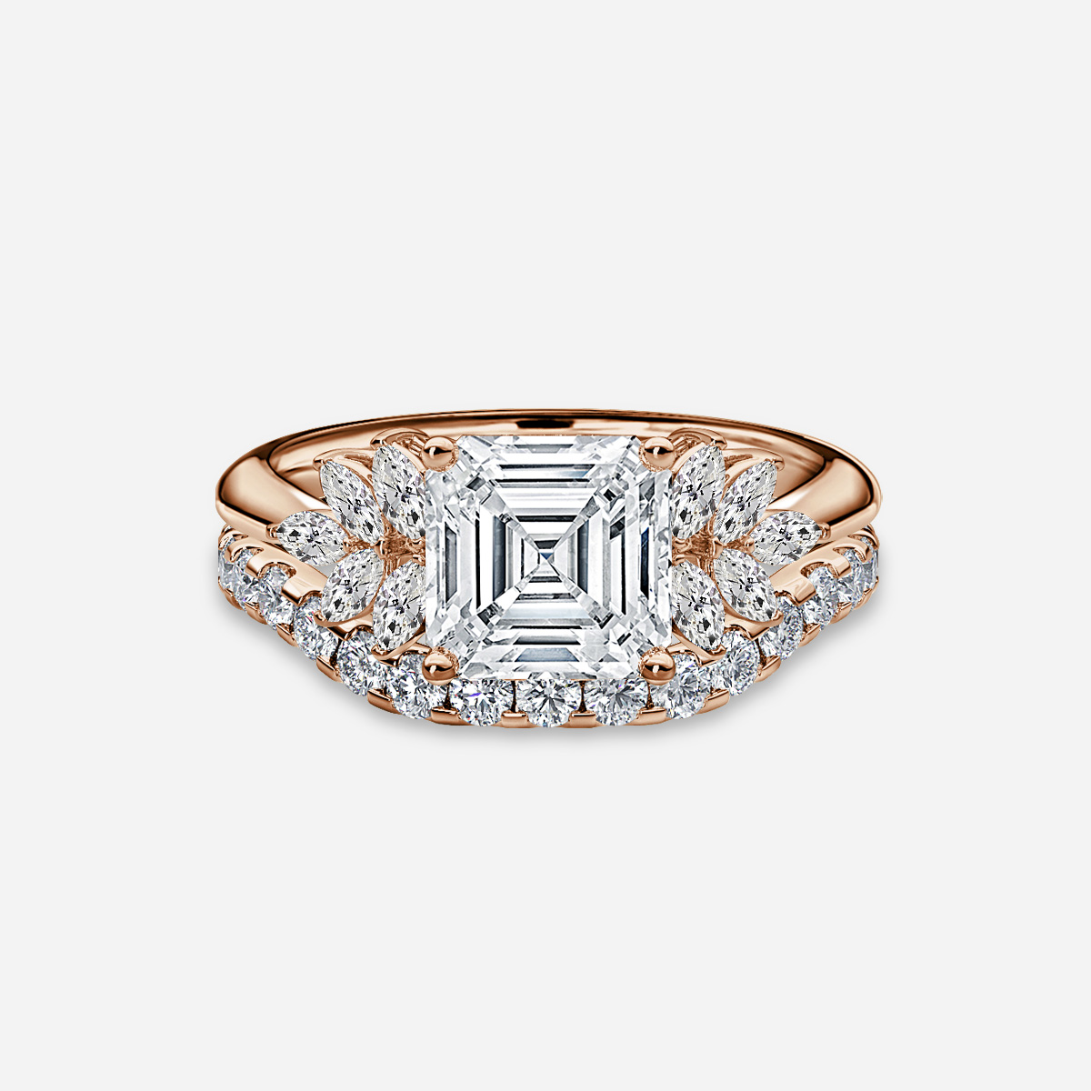 Anastasia Pavé Band Bridal Set
