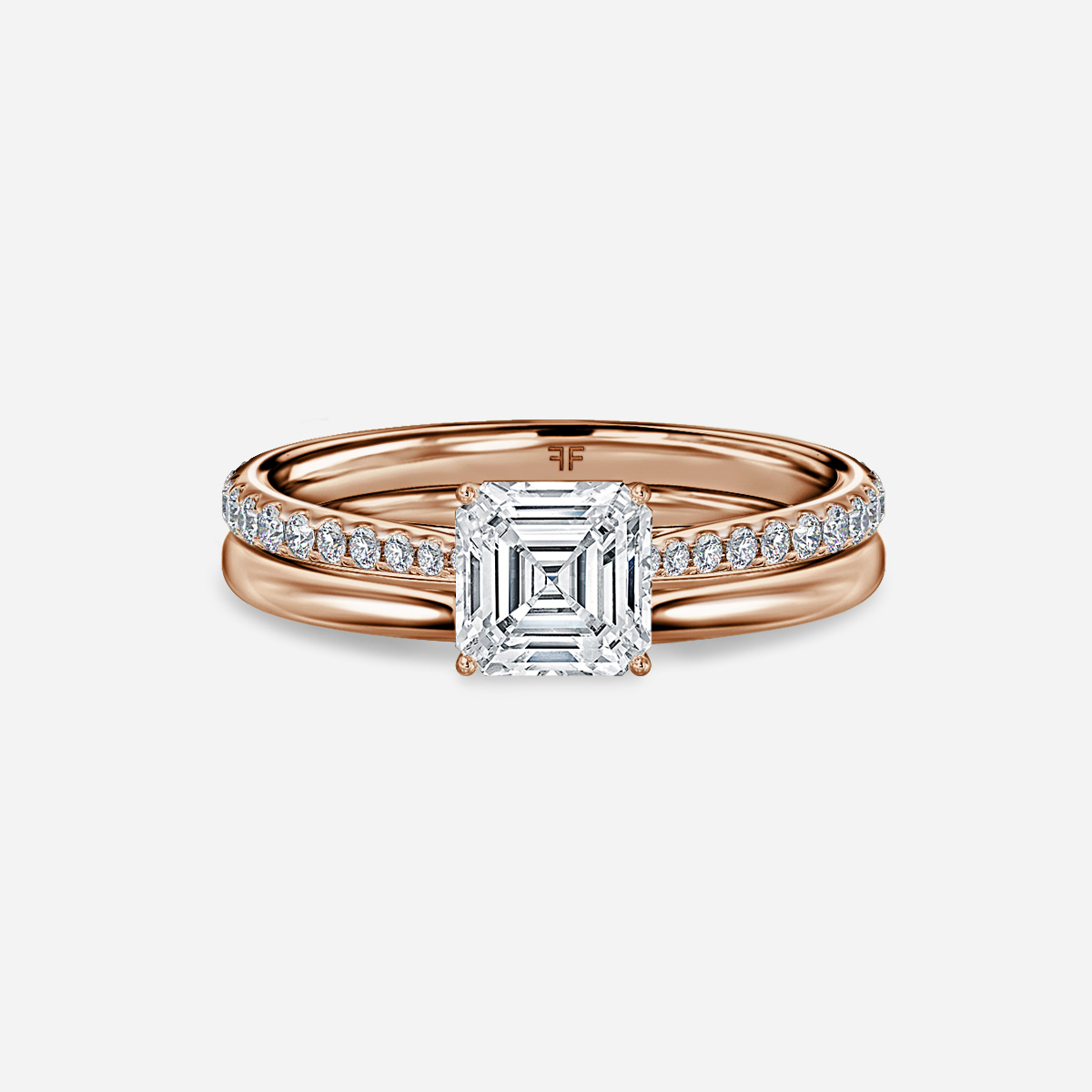 Jessie Plain Band Bridal Set