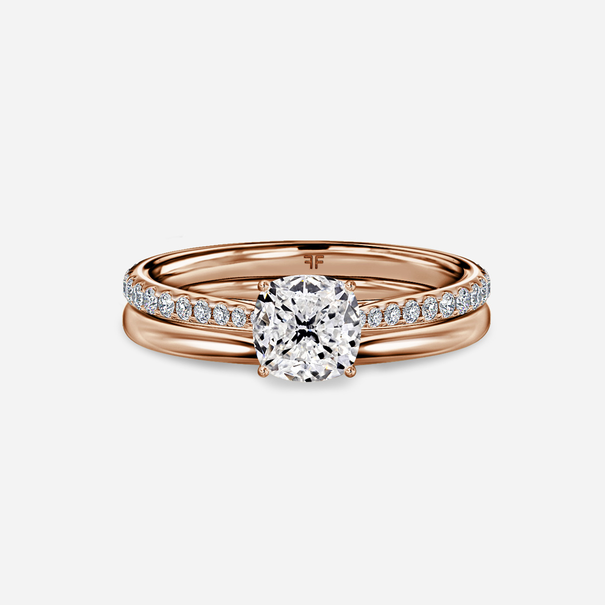 Jessie Plain Band Bridal Set