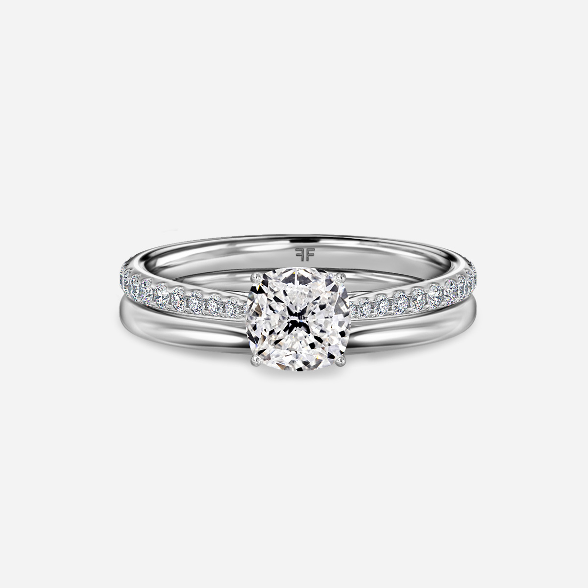 Jessie Plain Band Bridal Set