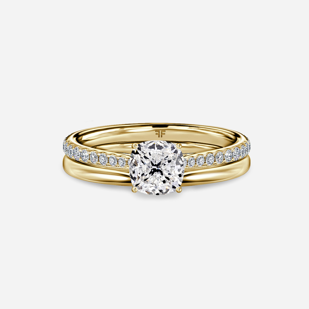 Jessie Plain Band Bridal Set