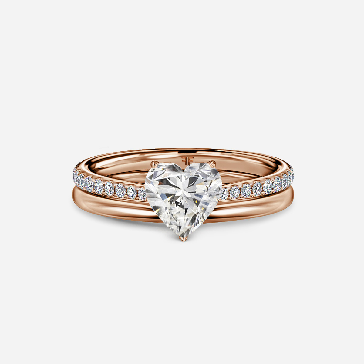 Jessie Plain Band Bridal Set