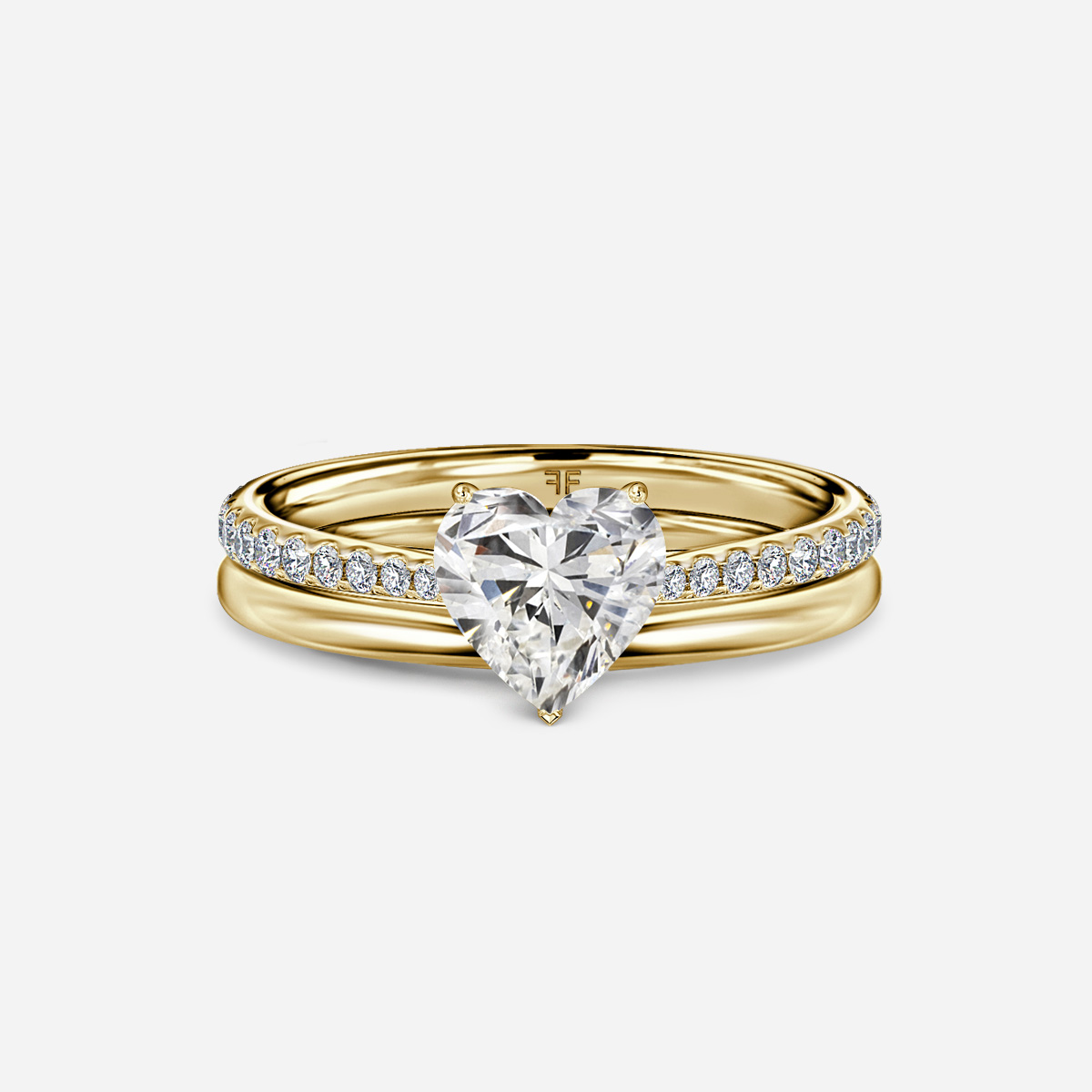 Jessie Plain Band Bridal Set