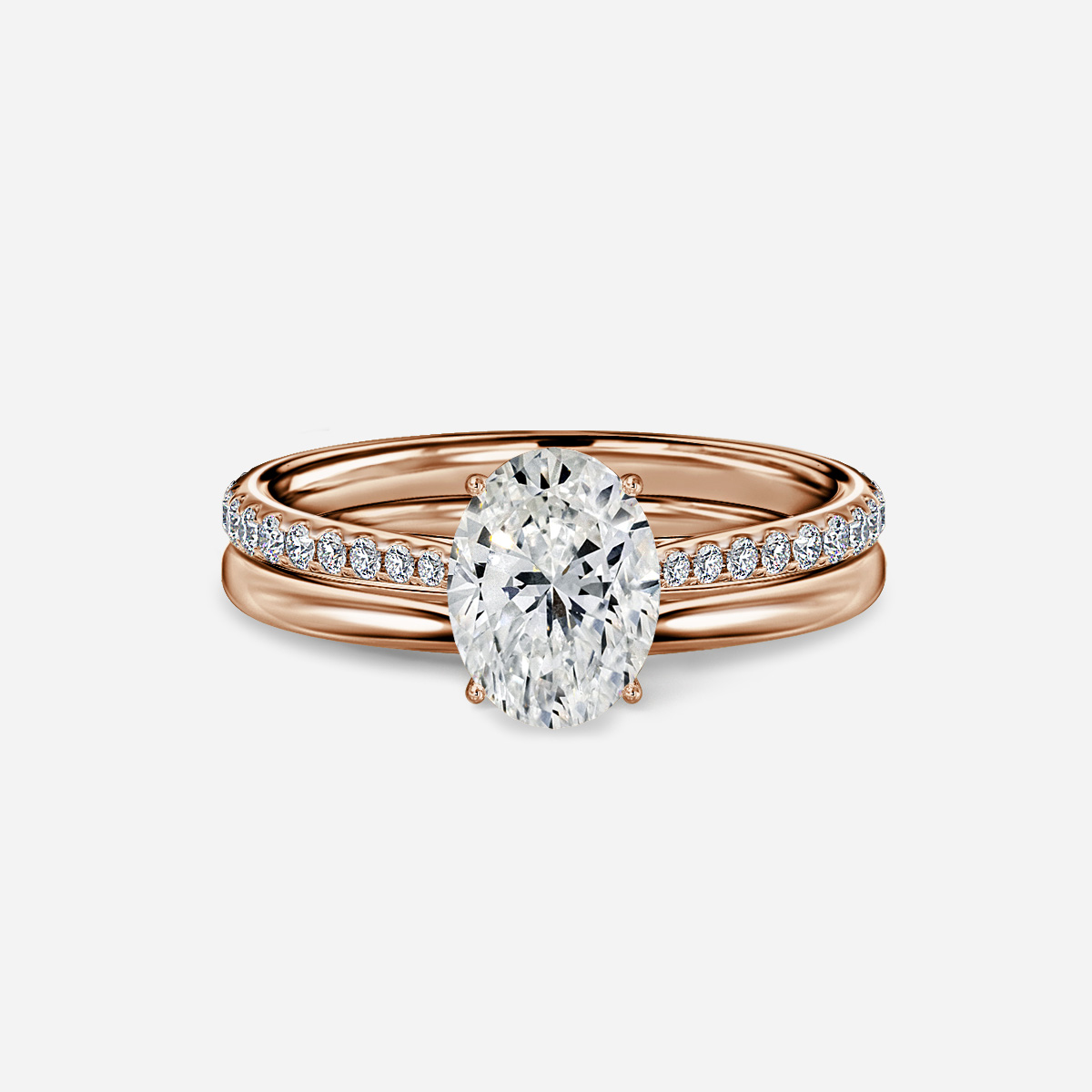 Jessie Plain Band Bridal Set