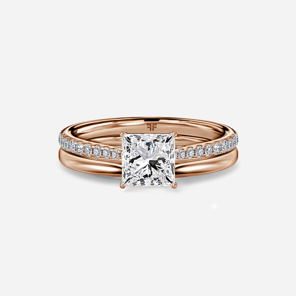 Jessie Plain Band Bridal Set