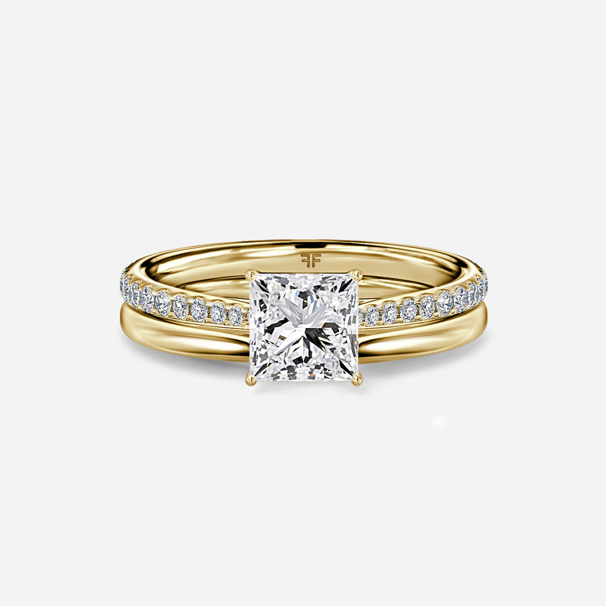 Jessie Plain Band Bridal Set
