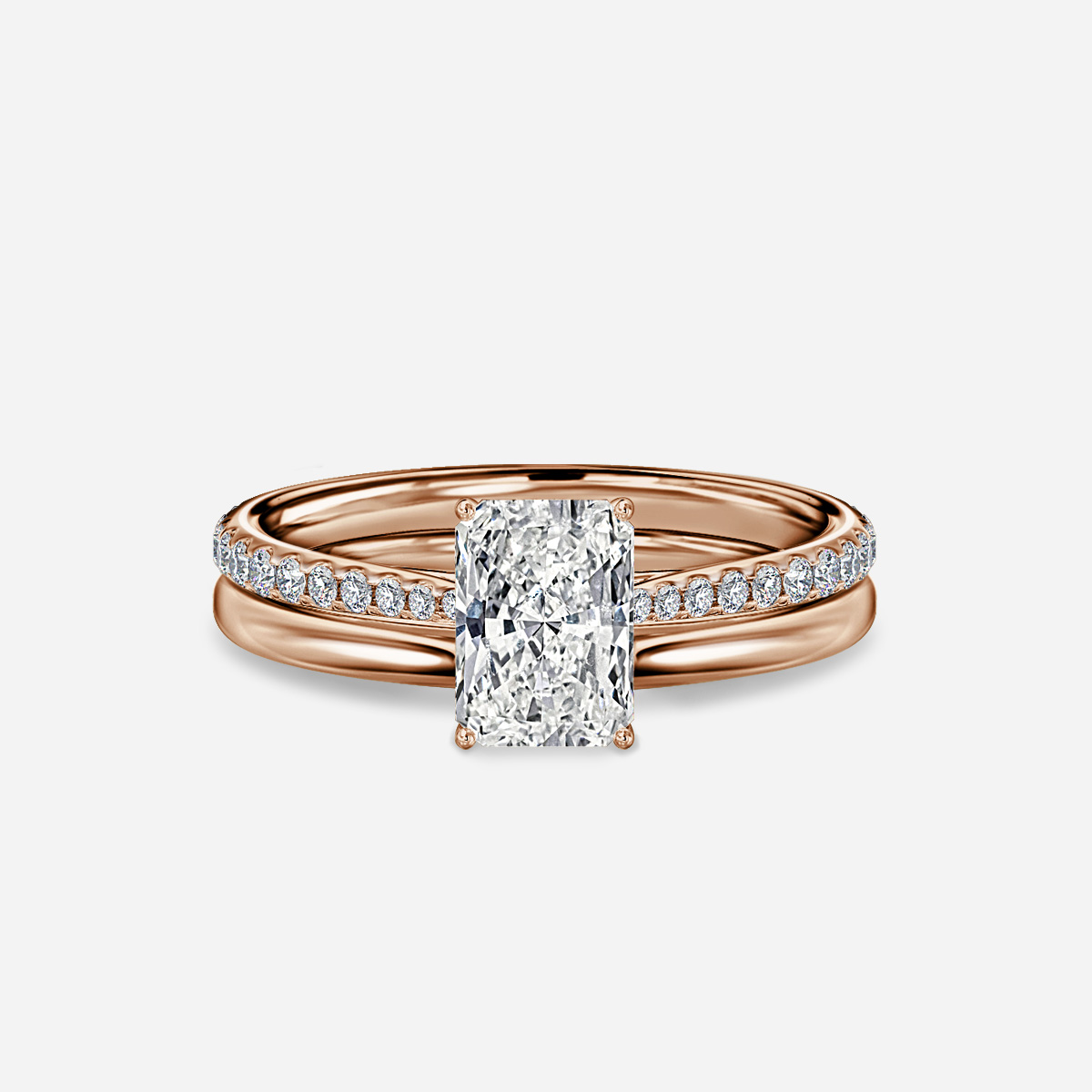 Jessie Plain Band Bridal Set