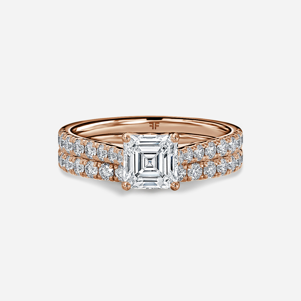 Aerin Pavé Band Bridal Set