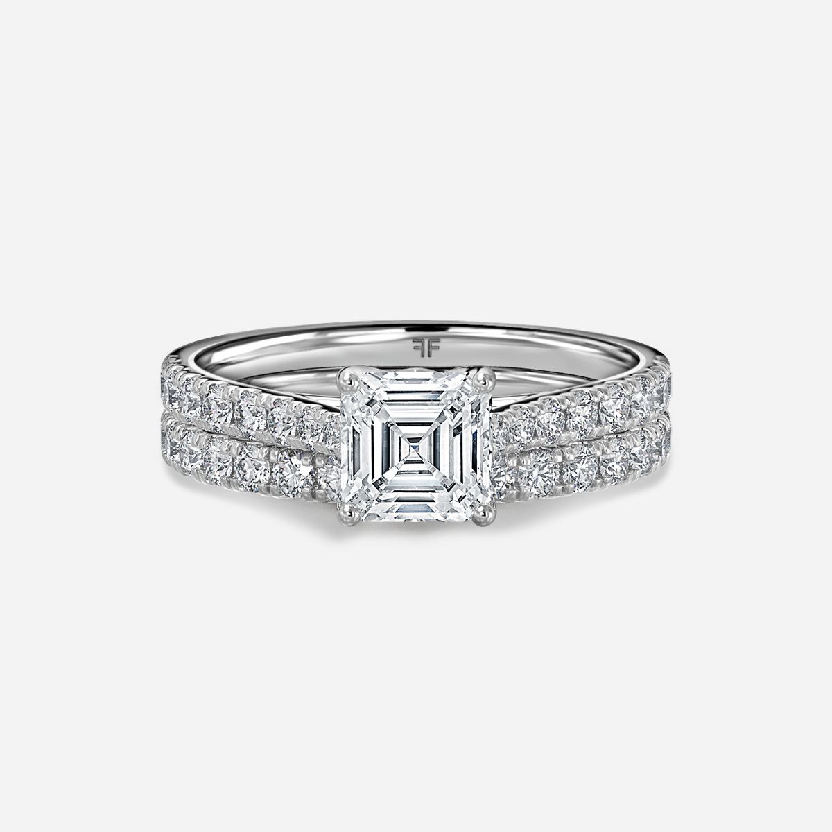 Aerin Pavé Band Bridal Set